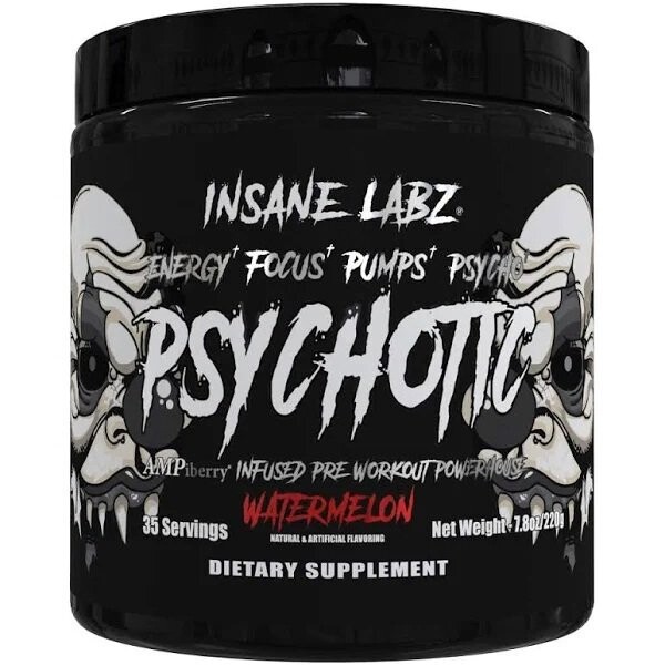 Insane Labz Psychotic Black 35 Serv