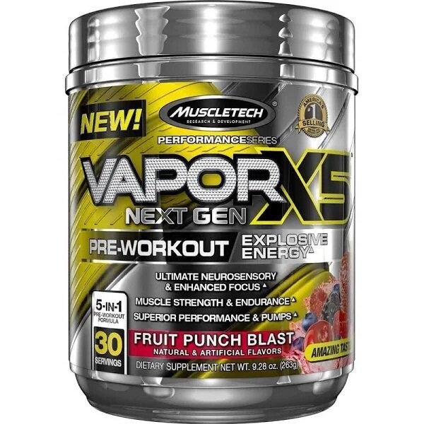 Muscletech Vapor X5 Next Gen 30 Serv