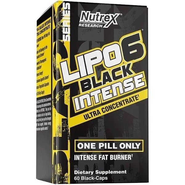 Nutrex Lipo 6 Black Intense 60 Cap