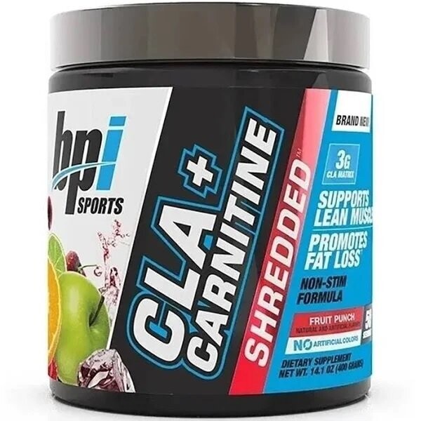 Bpi Cla + Carnitine Shredded 50 serv