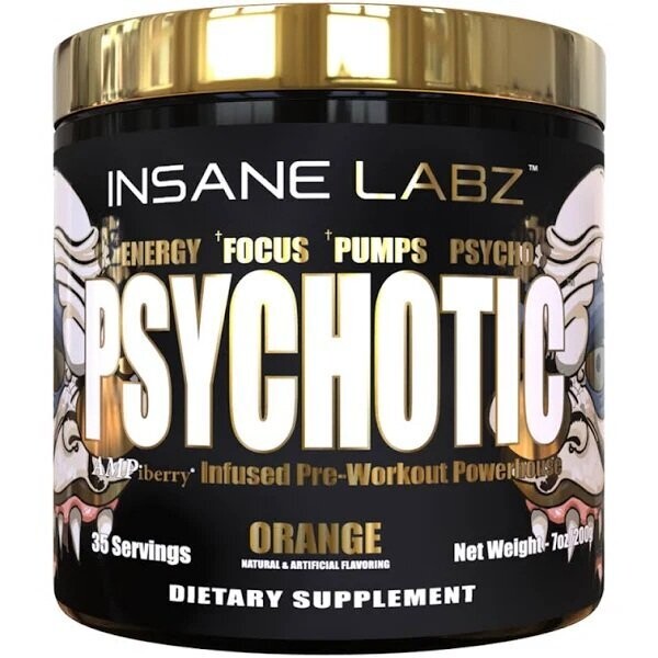 Insane Labz Psychotic Gold 35 Serv