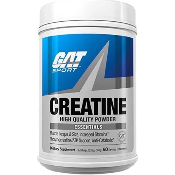Gat Sport Creatina 300 Gramos Monohidratada 60 Porciones