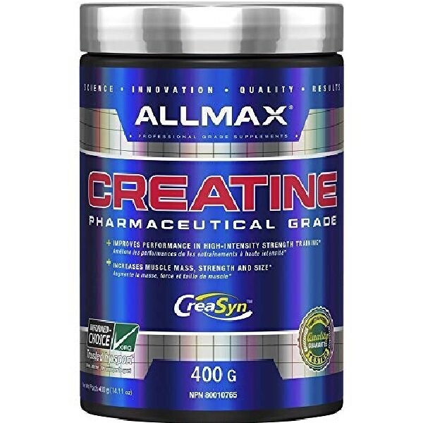 Allmax Creatina Monohidratada  400 Gramos 80 Servicios