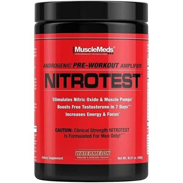 MuscleMeds Nitrotest 468 Gr 30 Serv