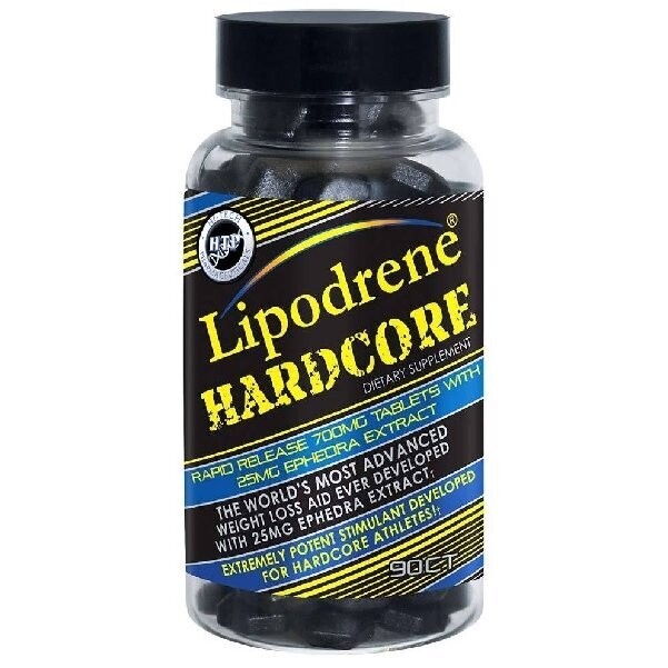 Hi Tech Pharmace Lipodrene Hardcore negro 90 tabs