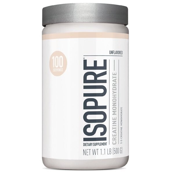 Natures Best Isopure Monohidrato de Creatina Sin Sabor 500 Gr 100 Serv