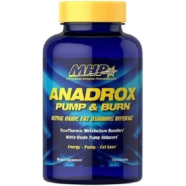 MHP Anadrox Pump and Burn 112 Cápsulas