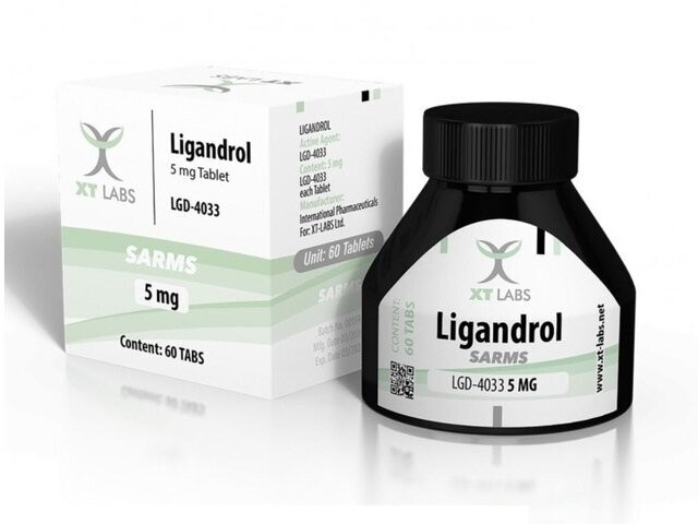 Ligandrol LGD-4033 5Mg. 60 tabletas. Xt Labs