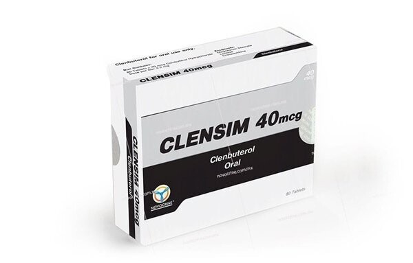 Clensim 40 Clenbuterol 40 Mcg..  80 Tabletas Novocrine