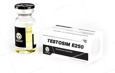 Testosim  E250, Testosterona Enantato 10ML. Novocrine