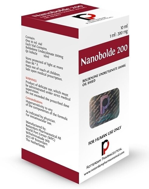 Nanobolde 200 Boldenona Undecylenate 200MG/10Ml. Rotterdam