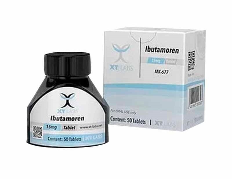 Ibutamoren MK-677 15 Mg.  60 Tabs. Xt Labs