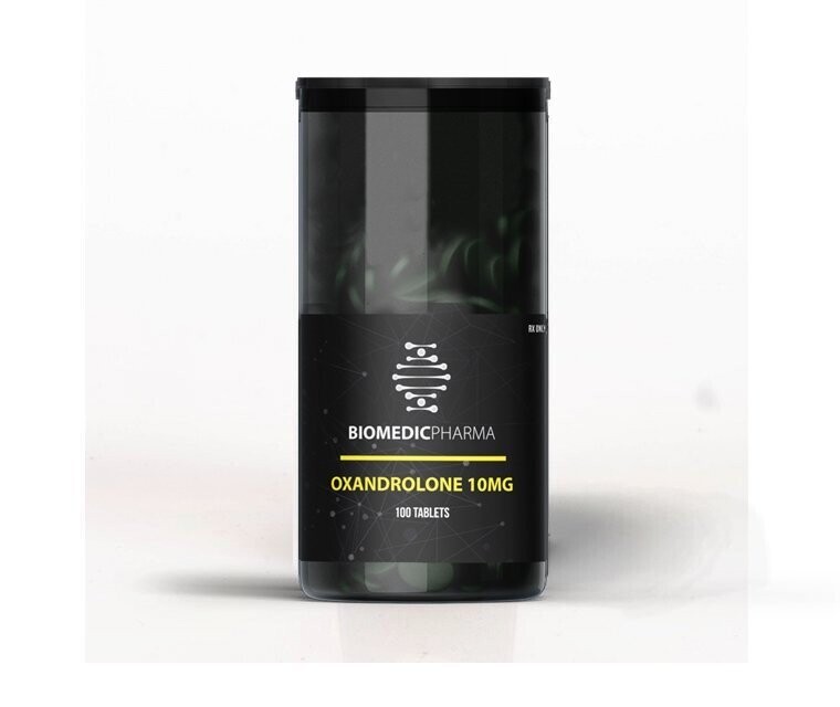 Oxandrolona 10 10MG 100 Tabletas Biomedic Pharma