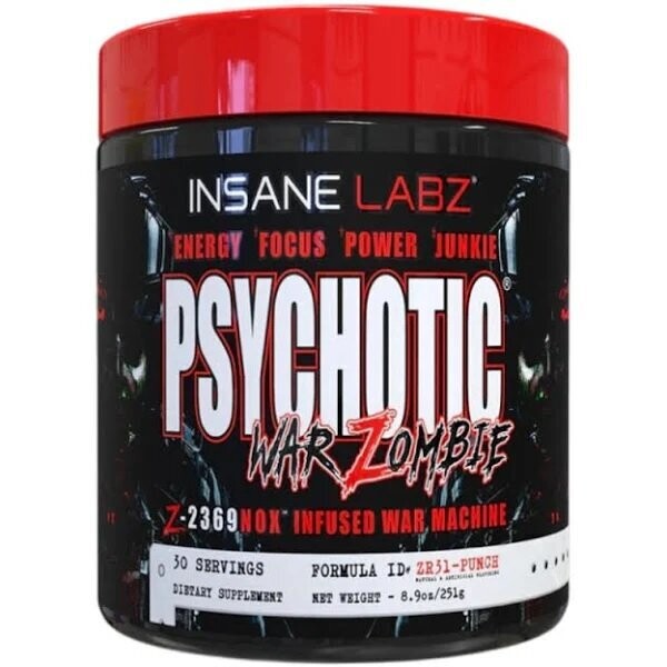 Insane Labz Psychotic War Zombie 30 Serv