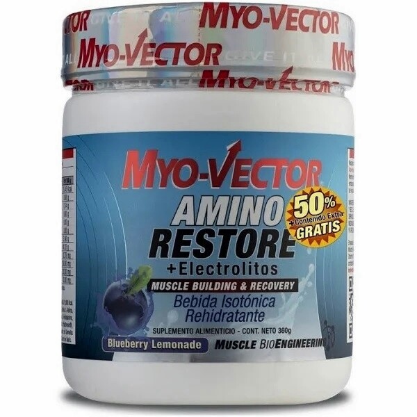 Myo Vector Amino Restore + Electrolitos 360 Grs 30 Serv