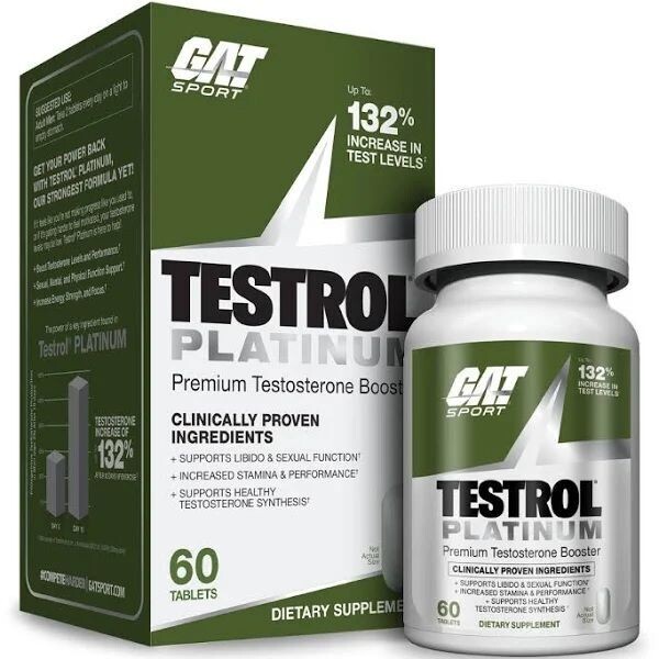 Gat Testrol Platinum 60 Tabs