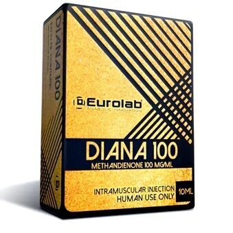 Diana 100 Methandienone 100 mg/ 10ml. Eurolab