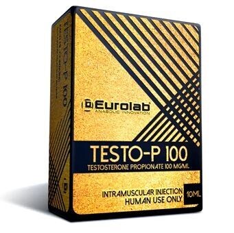 Testo P 100 Testosterona Propionato 100 Mg. / 10 Ml.  Eurolabs