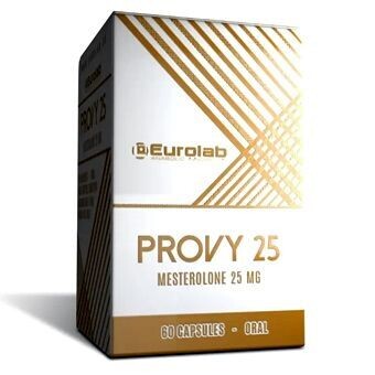 Provy 25 Mesterolona 25 mg. 60 Capsulas Eurolab