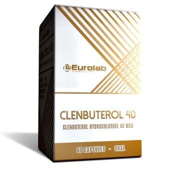 ​Clenbuterol 40  Clenbuterol Hydrochloride 40 mcg 60 cap. Eurolab