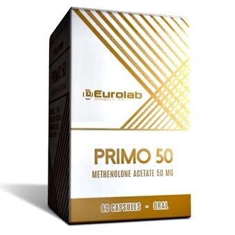 Primo 50 Metenolona  Acetato 50 mg. 60 Capsulas Eurolab