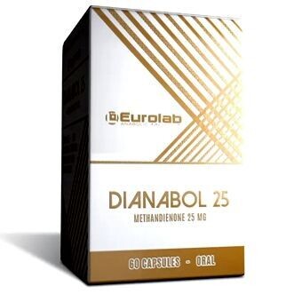 ​Dianabol 25 Methandienone 25 mg. 60 Capsulas
