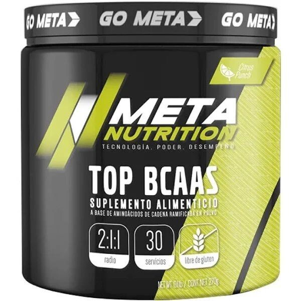 Meta Nutrition Top Bcaas 240 Gr 30 Serv