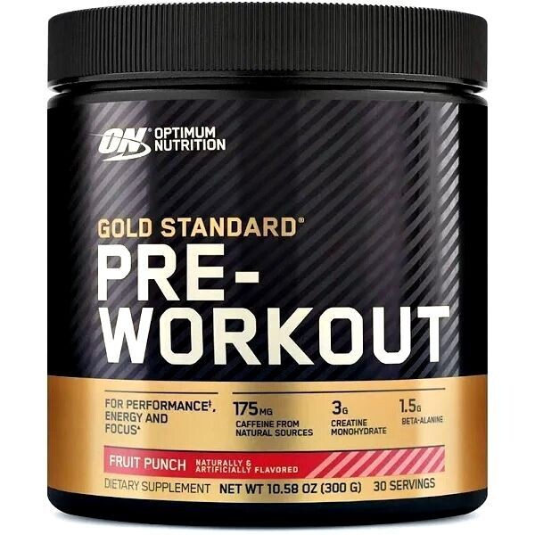 Optimum Nutrition Pre Entreno 300 Gr 30 Servicios