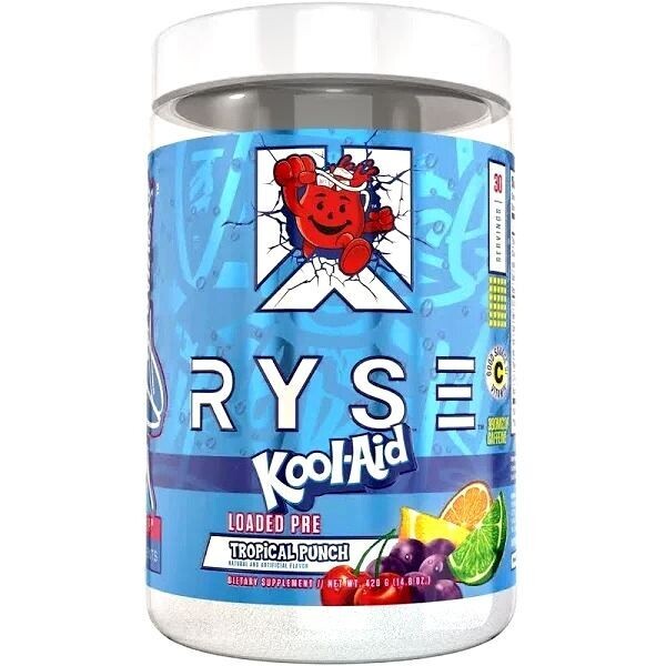 Ryse Kool-aid Pre-workout Core Series Loaded 372 Gr 30 Servicios