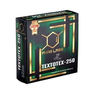 Textotex 250 Premium Testosterone Enanthate  10 amp de 1ml con 250mg/ml. Phar Labs