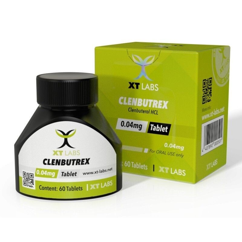 Clenbutrex Clenbuterol 40Mcgr. 60Tab. Xt Labs