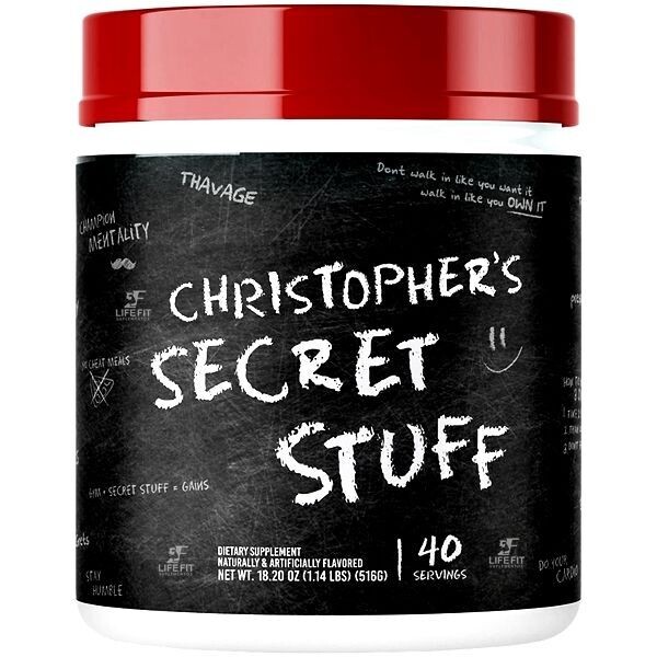 Raw Cbum Christopher's Secret Stuff 40 Serv