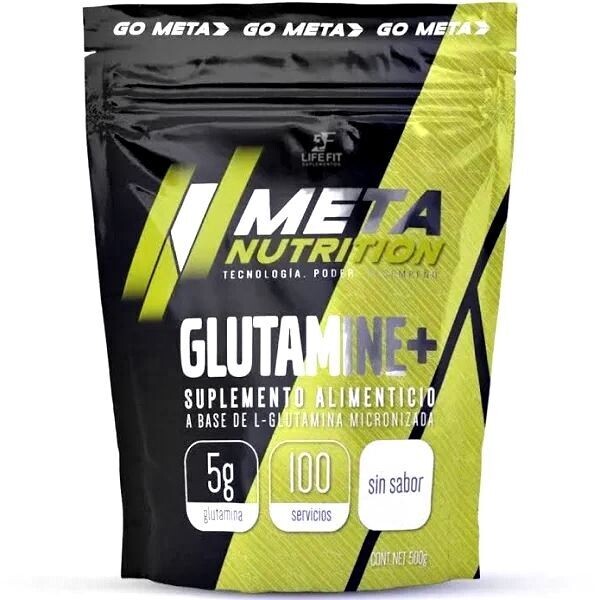 Meta Nutrition Glutamina 500 Gr 100