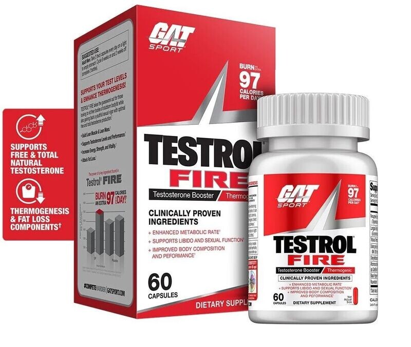 GAT Sport Testrol Fire 60 Cap