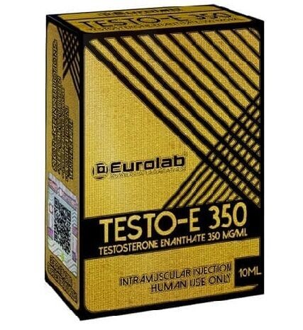 Testo E 350 Testosterona Enantato 350 Mg. / 10 Ml. Eurolabs