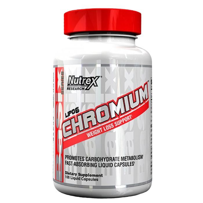 Nutrex Lipo 6 Chromium, Picolinato De Cromo 100 cap.