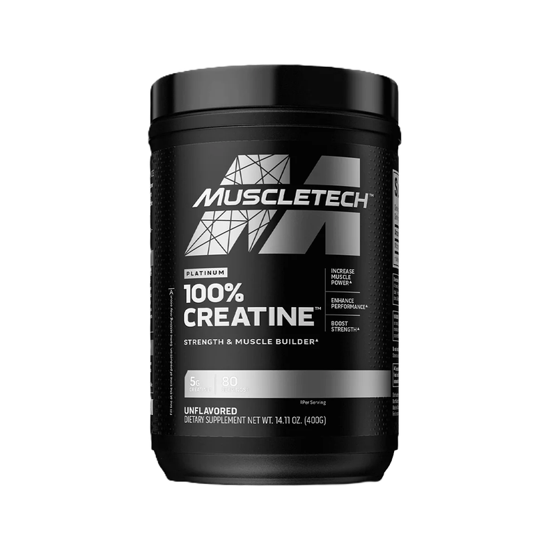Muscletech Creatina Platinum Micronizada 400 Gr  80 Serv
