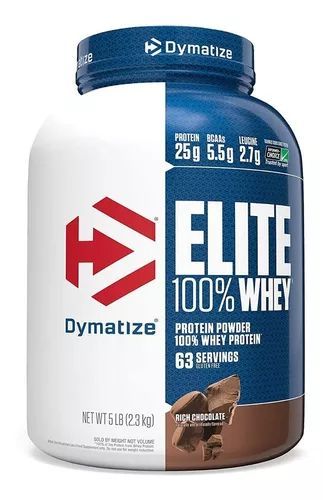 Dymatize Elite 100% Whey Protein 5LB 63 Serv