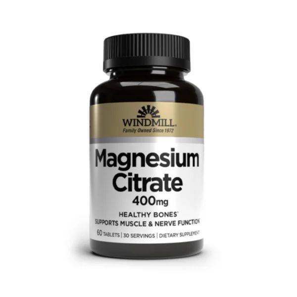 Windmill Citrato de Magnesio 400mg – 60 Tab