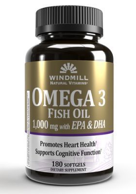 Windmill Omega-3 1000mg  EPA & DHA 180 Softgels
