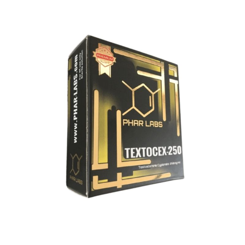 Textocex 250 Premium Testosterona Cypionato 10 amp de 1ml con 300mg/ml. Phar Labs Textocex 250 Premium Testosterona Cypionato 10 amp de 1ml con 300mg/ml. Phar Labs