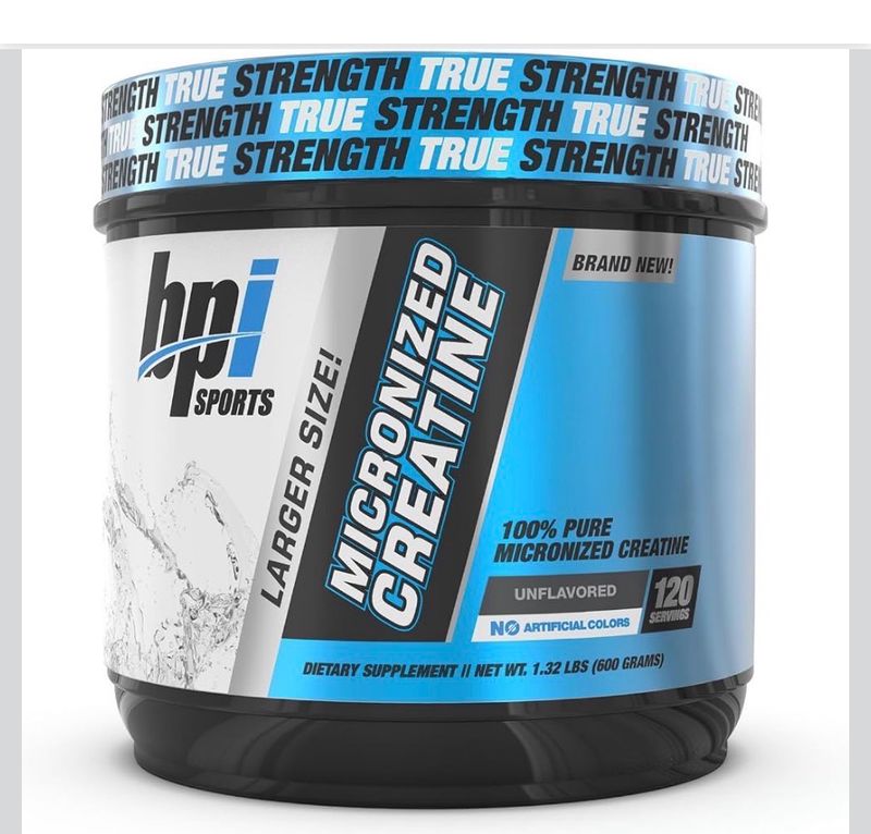 Bpi Creatine Micronized 600 Grs 120 Serv Bpi Creatine Micronized 600 Grs 120 Serv