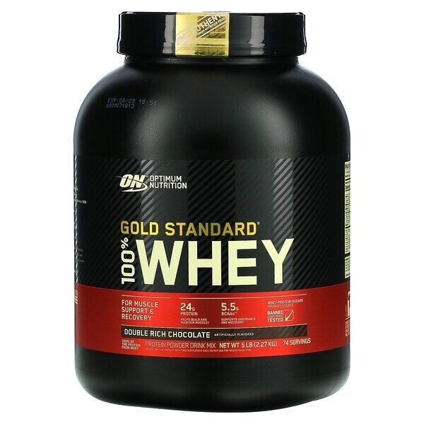 Optimum Nutrition Gold Standard 100% Whey 5 lb Optimum Nutrition Gold Standard 100% Whey 5 lb
