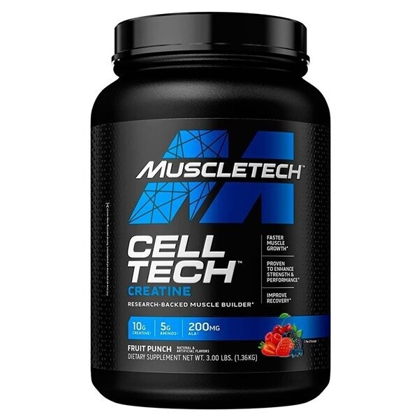 MuscleTech Cell Tech Performance Series 3 Lb 27 Serv  Fruit punch
