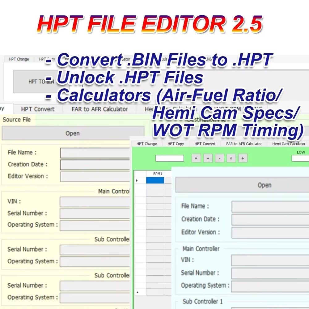 HPT File Editor v2.5 Full