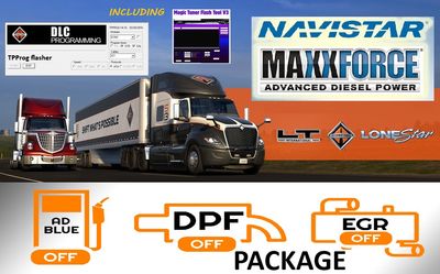 Navistar Maxxforce International Deletes package