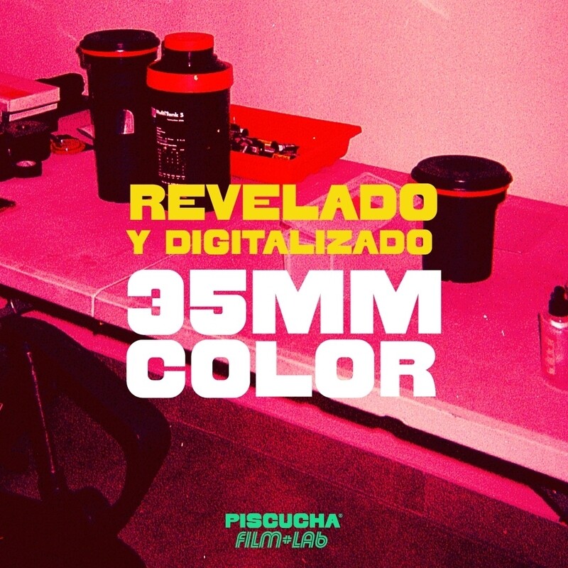 REVELADO Y DIGITALIZADO 35MM COLOR C-41