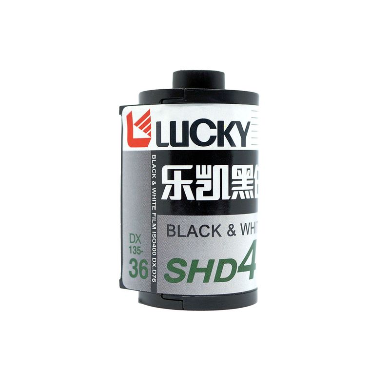 LUCKYFILM SHD DX 400 | 36EXP - Blanco y negro 35mm 