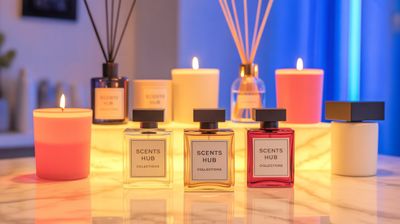 Scents Candle and Diffuser