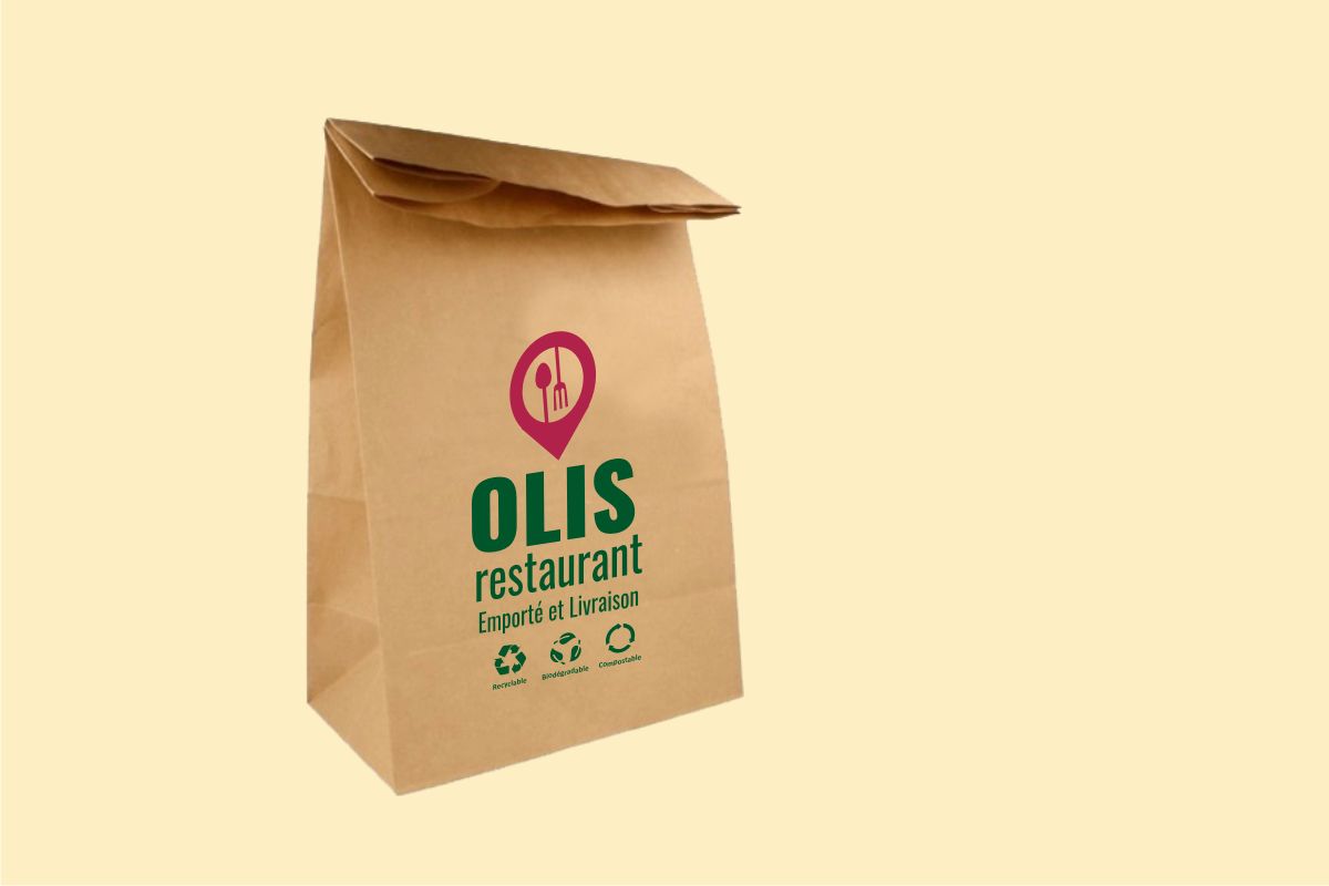 Sac en Papier Kraft, Personnalisé, Cotonou, Bénin, Afrique